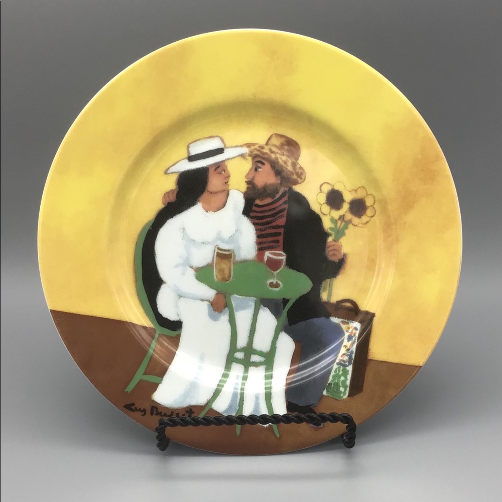 GBC Van Gogh Amoureux Fine Porcelain Plate